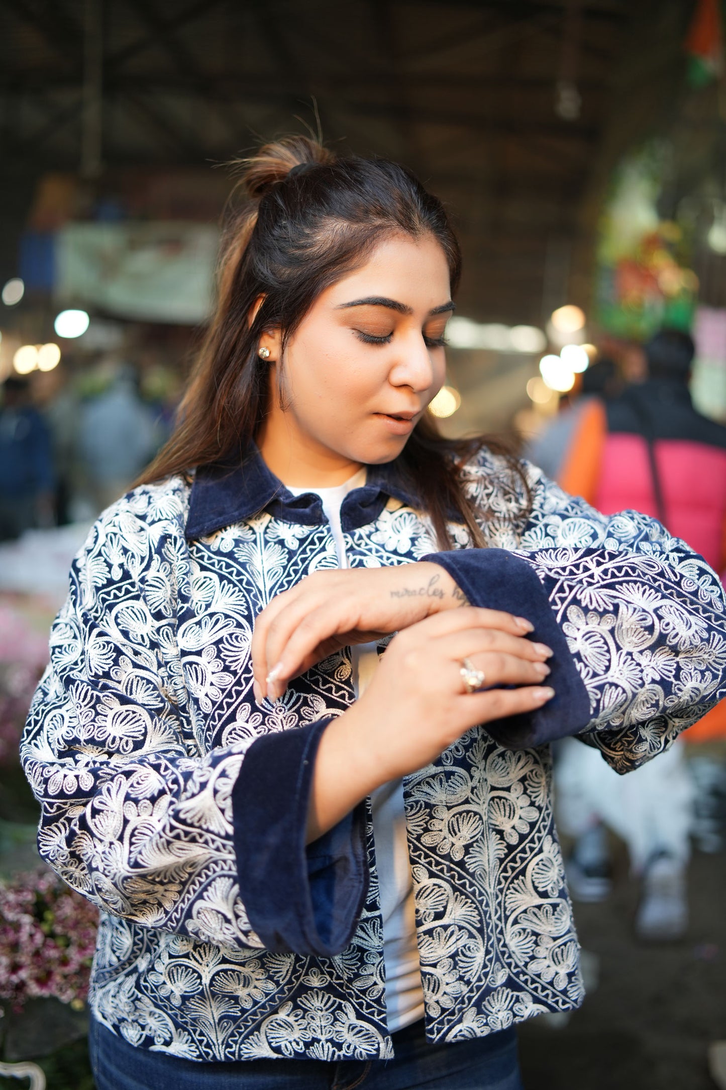 MOONLIT GARDEN BOLERO JACKET