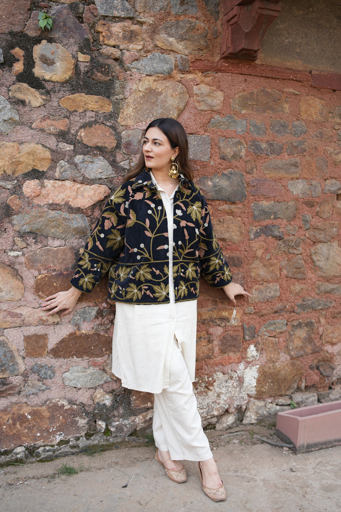 SUZANI BLOOM BOLERO JACKET