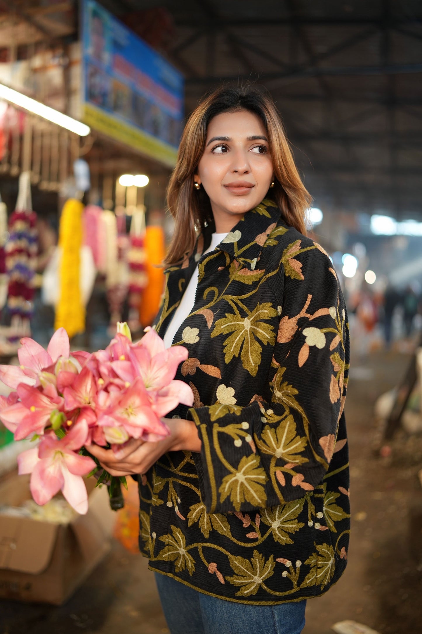 SUZANI BLOOM BOLERO JACKET