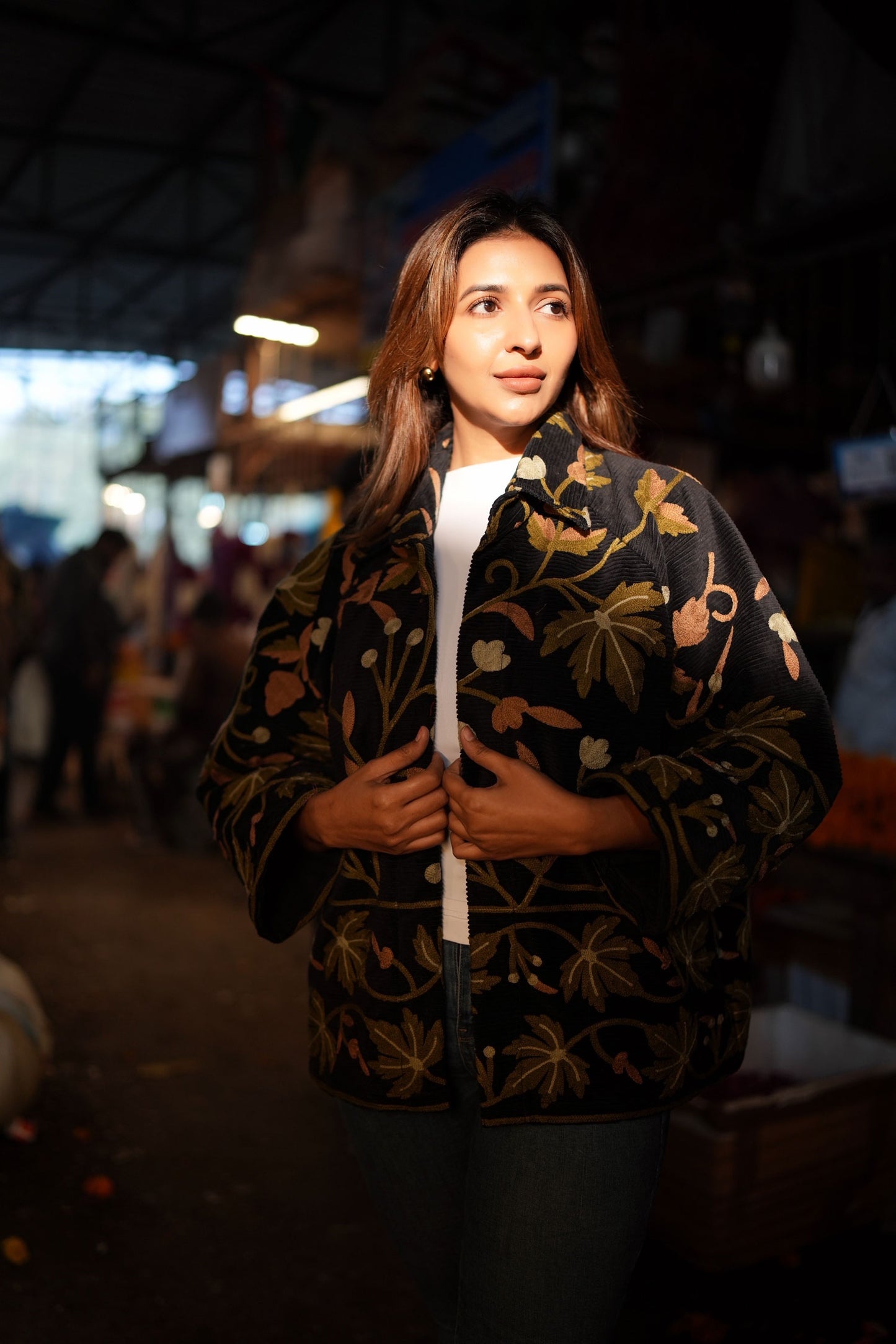 SUZANI BLOOM BOLERO JACKET