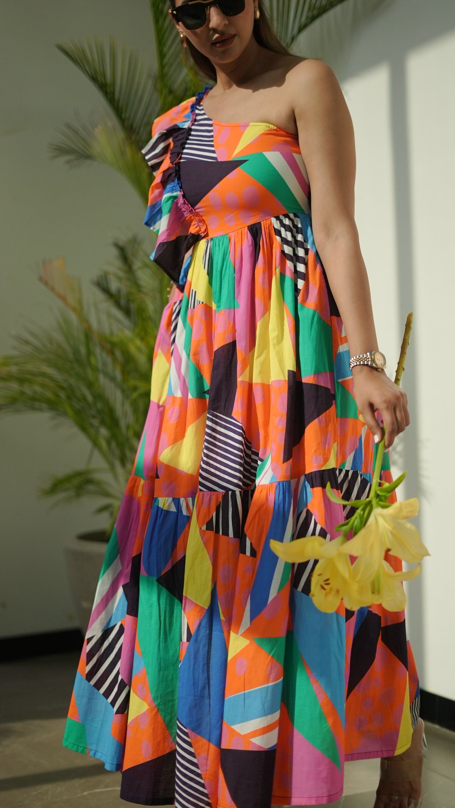 DISCO RAVE MAXI DRESS