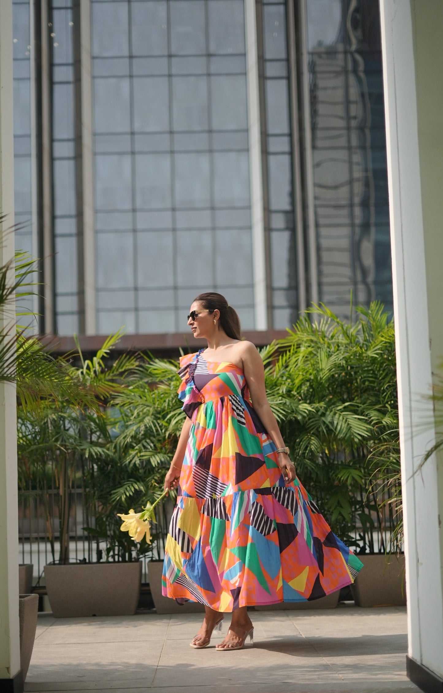 DISCO RAVE MAXI DRESS